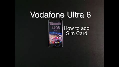 vodafone smart ultra 6 insert sd card|How to install memory sd card on VODAFONE Smart Ultra 6.